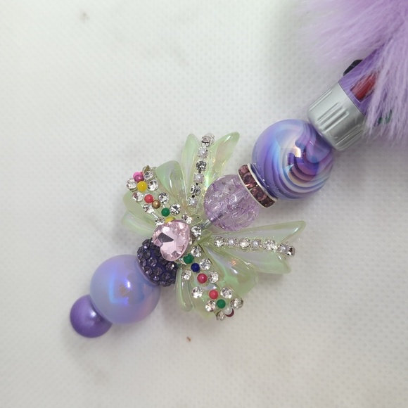 COPY - COPY - Sparkle Bow Furry 4-Color Pen - Pick One! - Picture 5 of 11
